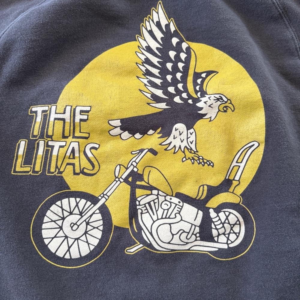 Hell Babes The Litas biker motorcycle hoodie XL